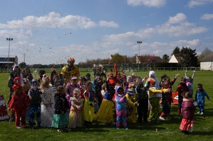 Juilly ► Ils ont accueilli  le printemps avec le carnaval