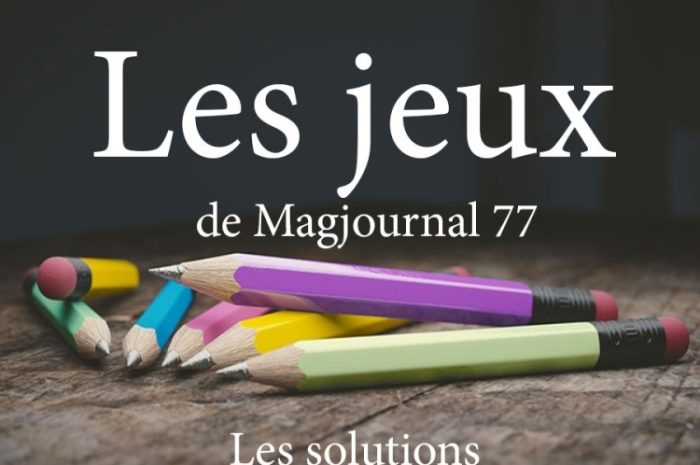 Les jeux du mensuel N°13 ► Les solutions