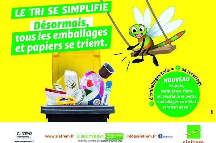 Saint-Thibault-des-Vignes ► Evolution au Sietrem : tous les emballages et les papiers iront dans le bac jaune