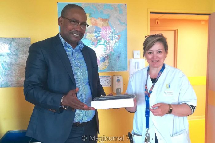 Meaux ► Les professionnels de santé de la diaspora congolaise offrent des tablettes numériques aux enfants hospitalisés