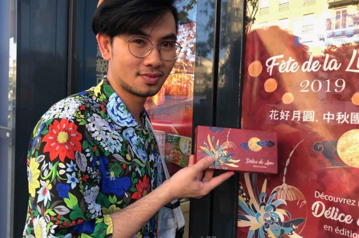 Bussy-Saint-Georges ► L’artiste Nguyen Tay a signé les coffrets de gâteaux de lune pour l’enseigne Paris Store