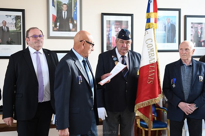 Saint-Mard ► Anciens combattants : la mairie remet un nouveau drapeau à la section de l’UNC