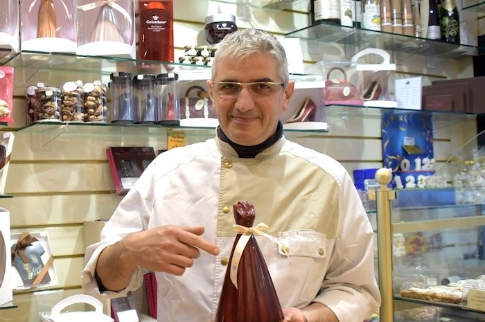 Courtry ► Salon du chocolat : Emmanuel Freyss a préparé une mousse au chocolat géante [vidéo]