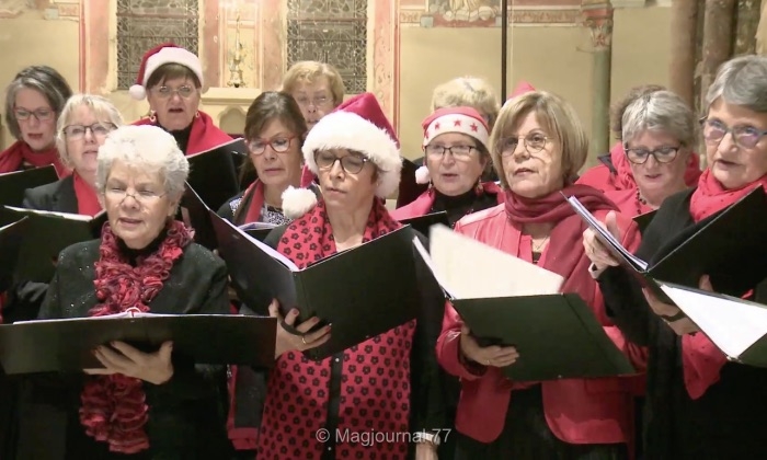 Mareuil-lès-Meaux ► Mélimélodie : les chants de Noël des choristes ont résonné dans l’église [Vidéo]