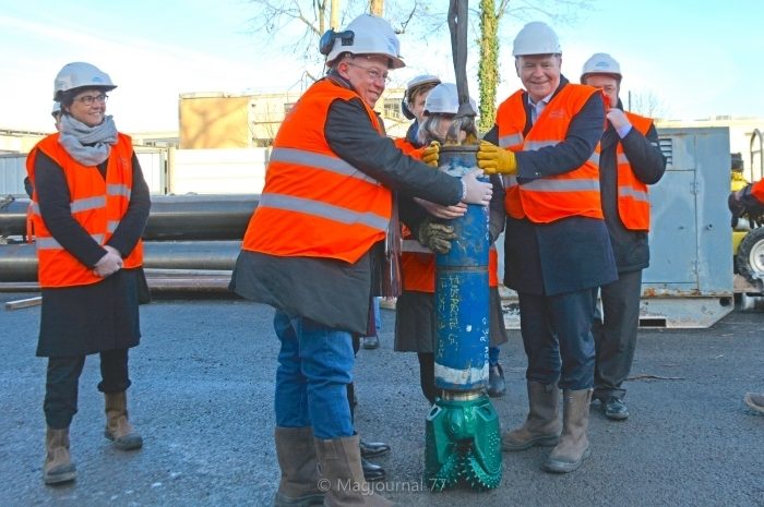 Champs-sur-Marne ► Géomarne : la géothermie permettra de chauffer 10 000 logements et le futur centre nautique intercommunal