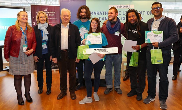 Villeparisis ► Hackathon du Département : le collège Gérard-Philipe remporte le prix de l’innovation éducative