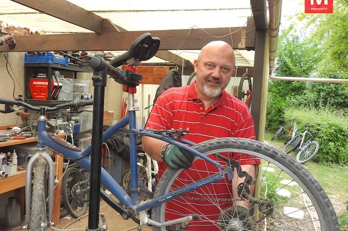Mitry-Mory ► Jean-Philippe donne une nouvelle vie aux vélos [Vidéo]