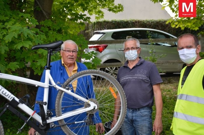 Pomponne ► Vingt-six vélos ont été remis en état gratuitement [Vidéo] 