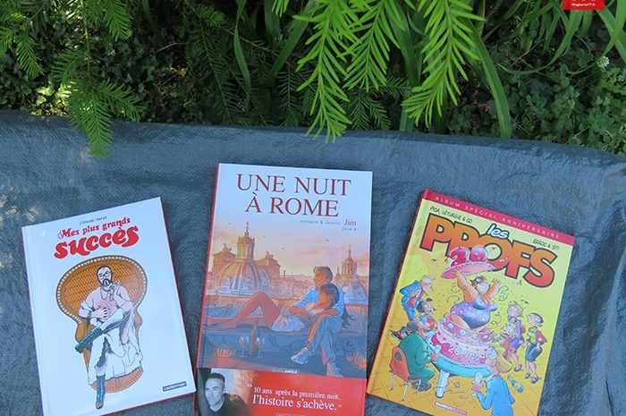 Idées de lecture ► BD : Stéphane Trapier délire, Les profs fêtent leur 20 ans et Jim termine son dernier opus avec Une nuit à Rome