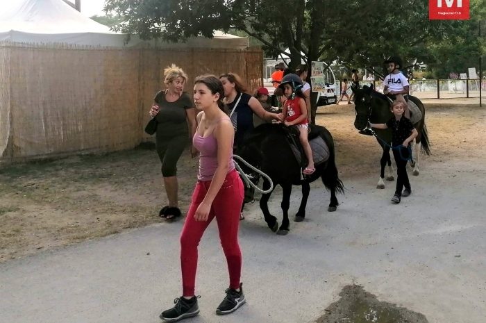 Meaux ► L’été au Club Meldes : les balades à poney ont fait carton plein [Vidéo]