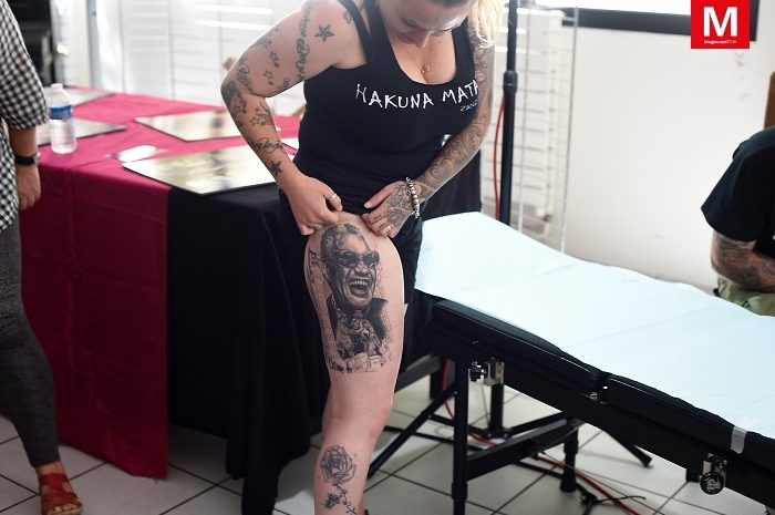 Lagny-sur-Marne ► Atelier : les tatoueurs ont fait découvrir leur art [Vidéo]