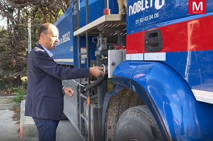 Serris ► Visite de l’entreprise Noblet : le biogaz mis à l’honneur par le Département [Vidéo]