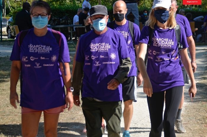 Val d’Europe agglomération ► Vaincre la maladie et la précarité : 730 participants à la marche solidaire ont aidé à récolter des fonds [Vidéo]