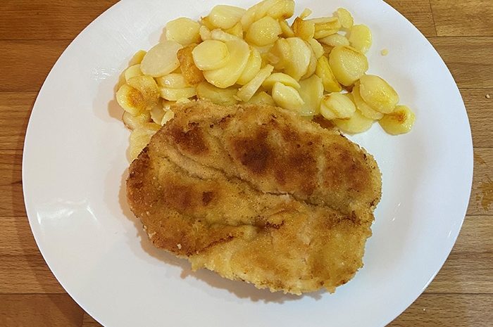 La petite recette du week-end ► L’escalope de poulet panée, par JED [Vidéo]