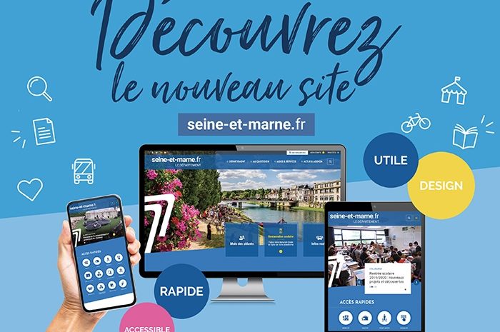 Seine-et-Marne ► Un nouveau site internet pour le Département