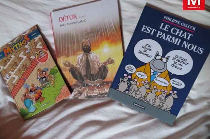 Idées de lecture ► BD : Voici le retour du Chat de Philippe Geluck qui retombe lui aussi toujours sur ses pattes