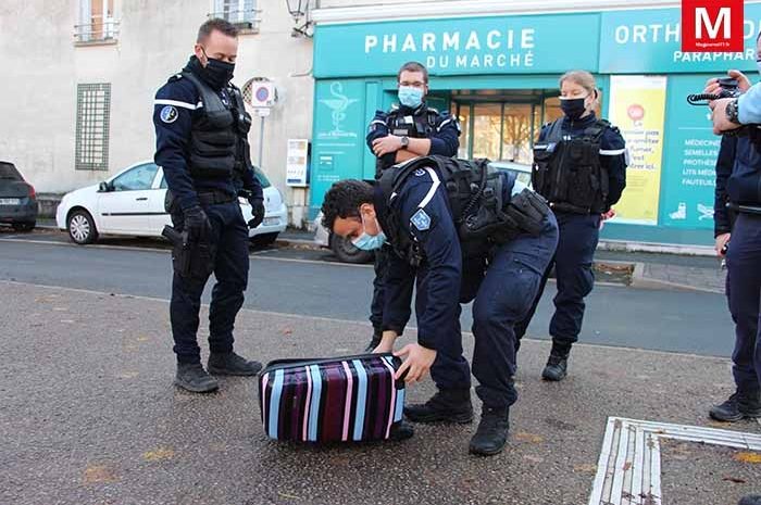 Dammartin-en-Goële ► [Vidéo] Info Magjournal – Valise suspecte : les démineurs sont intervenus place des Prieurs