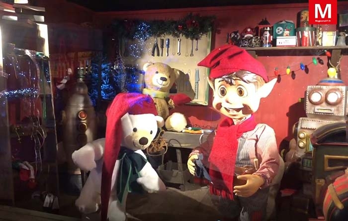 Bussy-Saint-Georges ► [Vidéo] Des chalets d’automates jalonnent le Passage magique de Noël 
