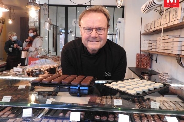 Meaux ► [Vidéo] Le chocolatier Patrice Chapon installe sa boutique au pied de la cathédrale
