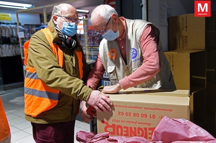 Chelles ► [Vidéo] Le Rotary club récupère dix-huit tonnes de marchandises au profit de la banque alimentaire