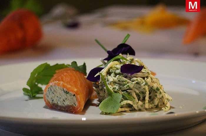 En cuisine avec Pimp My Food ► [Vidéo] Le cannelloni de saumon fumé farci au crabe des neiges