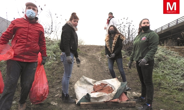 Saint-Thibault-des-Vignes ► [Vidéo] Les bénévoles de l’association Ose ont déblayé dix tonnes de déchets des berges de la Marne