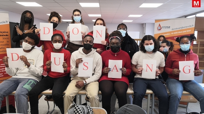 Meaux ► [Vidéo] Lycée Baudelaire : les élèves de terminale ont monté leur première collecte de sang
