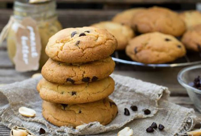 Recette - Cookies aux pépites de chocolat en vidéo 
