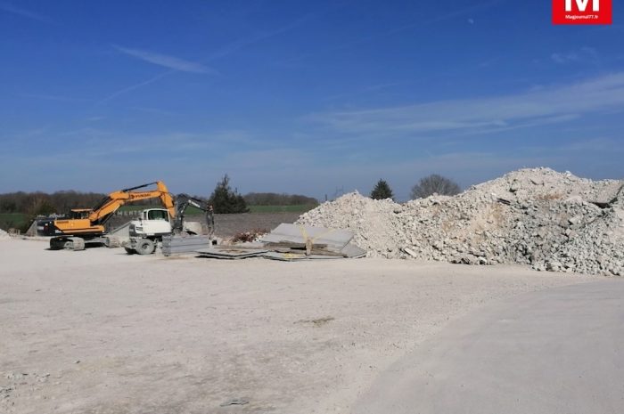 Poincy ► [Vidéo] Démolition des tours Alsace et Anjou : les quarante mille tonnes de gravats seront recyclées 