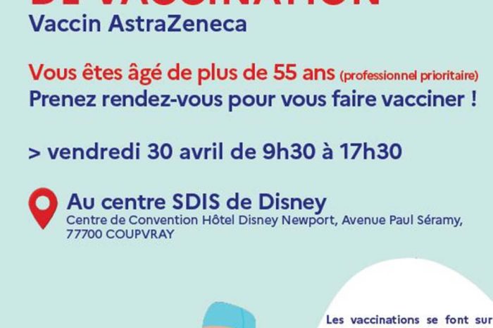 Seine-et-Marne ► Vaccination : deux centres accueillent les professionnels de plus de 55 ans prioritaires