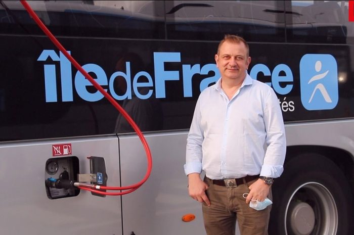 Le Mesnil-Amelot ► [Vidéo] Transport à la demande de Keolis Mobilité Roissy : les nouveaux bus Filéo au GNV sont en service