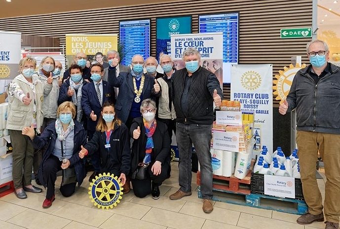 Claye-Souilly ► Le Rotary Club fait un don de 1 000 euros à l’épicerie solidaire