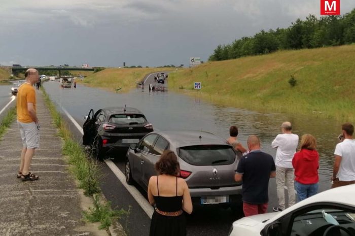 Villenoy ► Orage et inondations : des automobilistes coincés sur l’A140