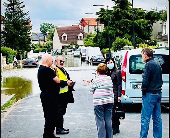 Brou-sur-Chantereine ► Inondations : la députée Stéphanie Do apporte son soutien aux habitants