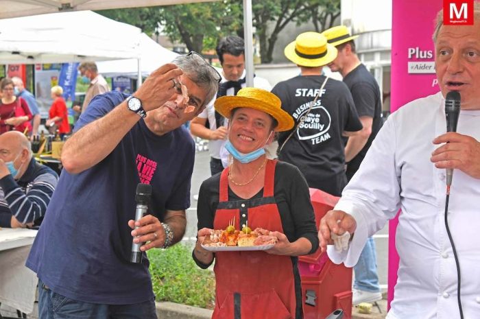 Claye-Souilly ► [Vidéo] Leçon de cuisine par David Martin à la guinguette des commerçants