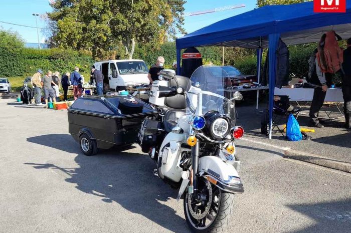 Chelles ► [Vidéo] Puces moto : les passionnés de bécanes n’ont pas manqué le rendez-vous 