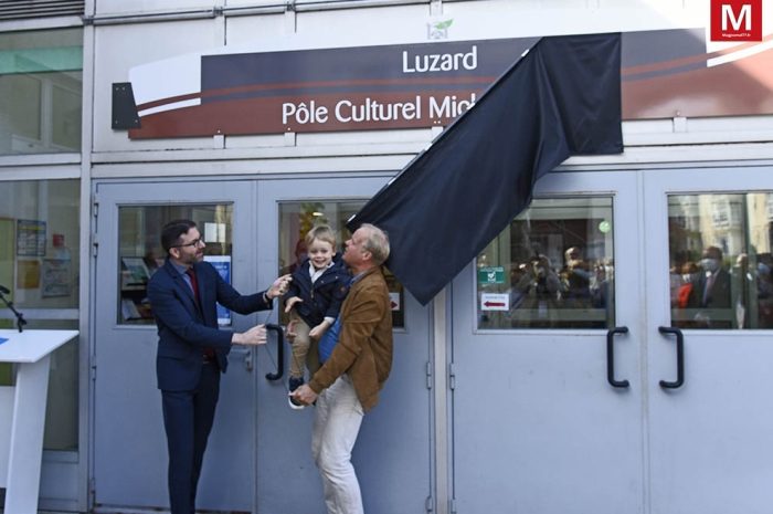 Noisiel ► [Vidéo] Le pôle culturel Michel-Legrand a été inauguré par Benjamin, le fils du musicien