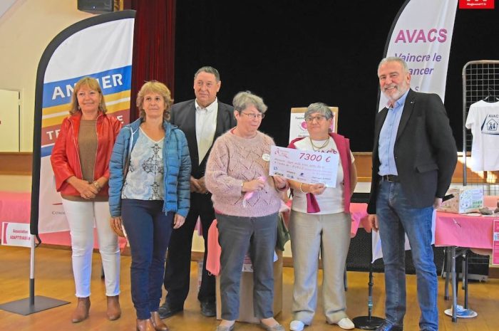 Fresnes-sur-Marne ► [Vidéo] Octobre rose : Plaines et Monts de France donne 7 300 euros à l’Avacs