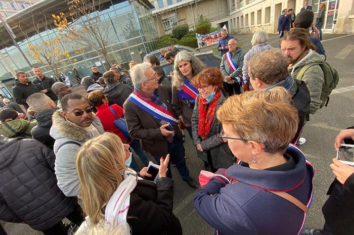 Seine-et-Marne ► Les conseillers départementaux Marianne Margaté et Anthony Gratacos soutiennent les grévistes de Transdev