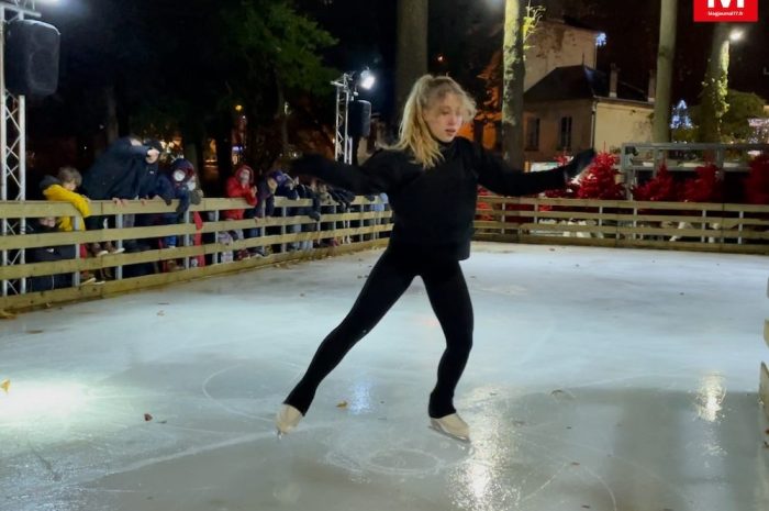 Claye-Souilly ► [Vidéo] La patinoire est installée pour la première fois au parc Buffon 