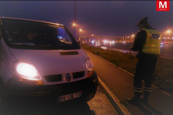 Coutevroult ► [Vidéo] Contrôle de police sur l’autoroute A4 : l’éclairage des véhicules dans le viseur