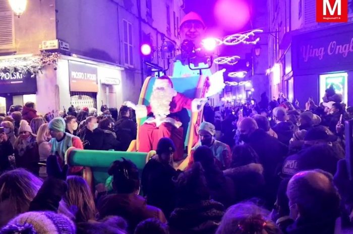 Meaux ► [Vidéo] Les lutins et la brigade animalière du Père Noël ont paradé dans les rues du centre-ville 
