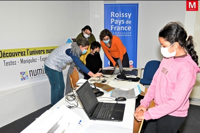 Claye-Souilly ► [Vidéo] Numixs Lab : les enfants impriment des T-shirts et des sacs