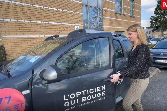 Champs-sur-Marne ► [Vidéo] Une pratique hors du commun : Delphine Leroy est opticienne à domicile 
