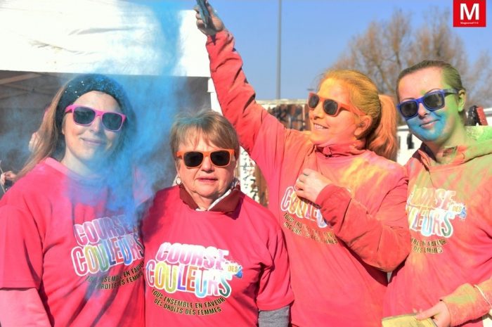 Thorigny-sur-Marne ► [Vidéo] 300 participants et 50 kg de poudre de couleur pour la course des couleurs
