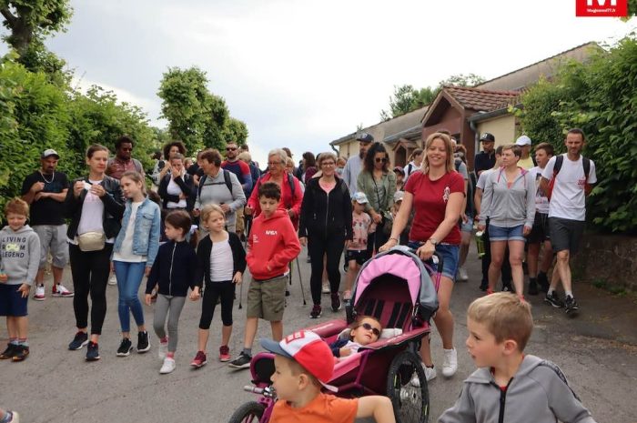 Boutigny ► [Vidéo] L’association « En vadrouille avec Salomé » a marché pour sensibiliser sur le handicap 