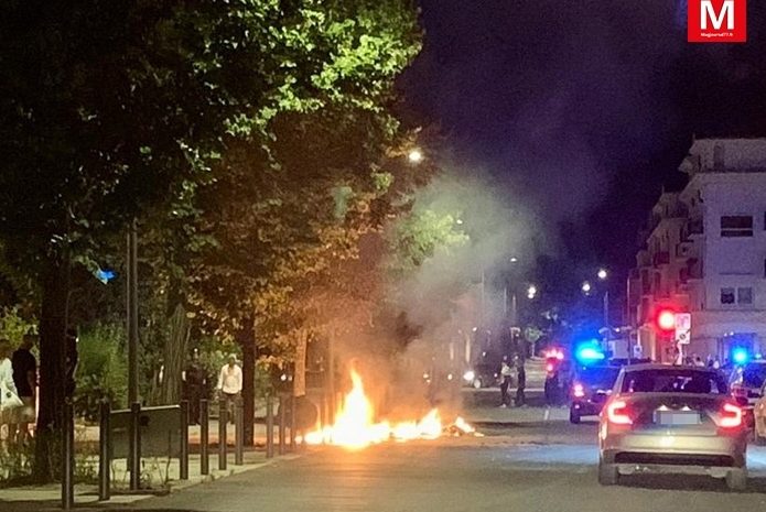 Bussy-Saint-Georges ► En plein centre-ville : des policiers ciblés par des tirs de mortier, des conteneurs à ordures incendiés