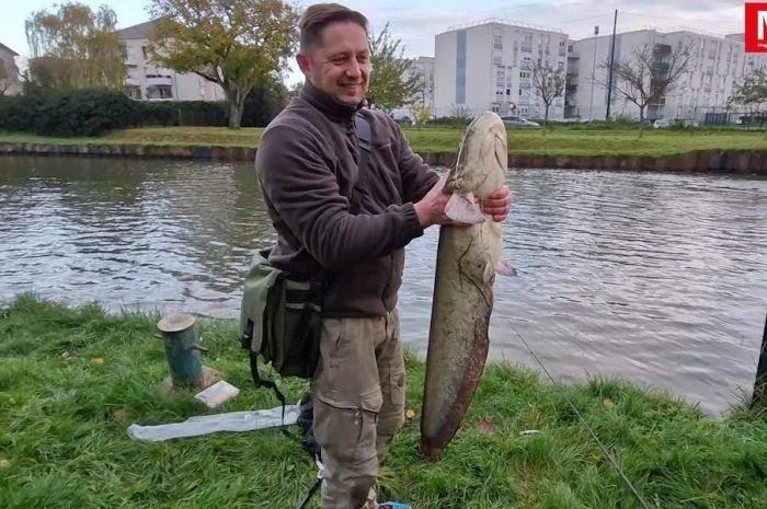 Meaux ► [Vidéo] Marius a pêché un silure d’un mètre 