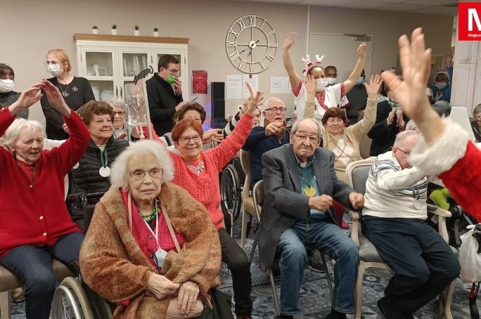 Annet-sur-Marne ► [Vidéo] Fête de Noël à la maison de retraite : les résidents ont accueilli leurs familles avec un spectacle inattendu