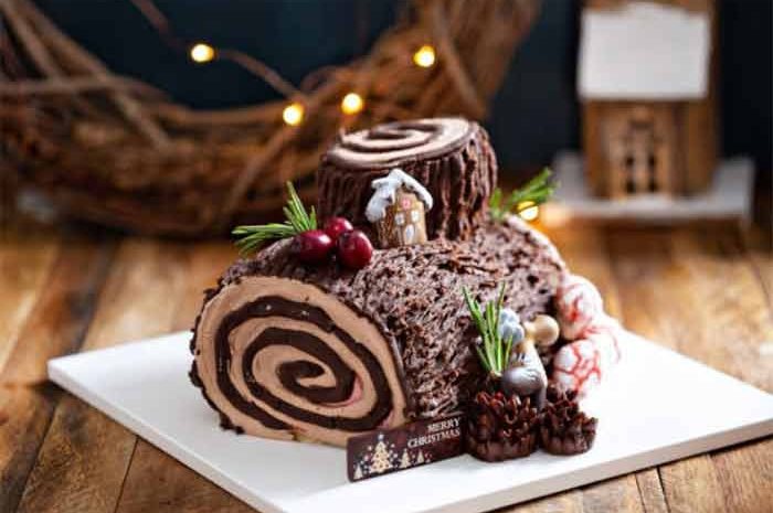 En cuisine avec Supercook ► La bûche de Noël au chocolat, on ne pouvait pas l’oublier